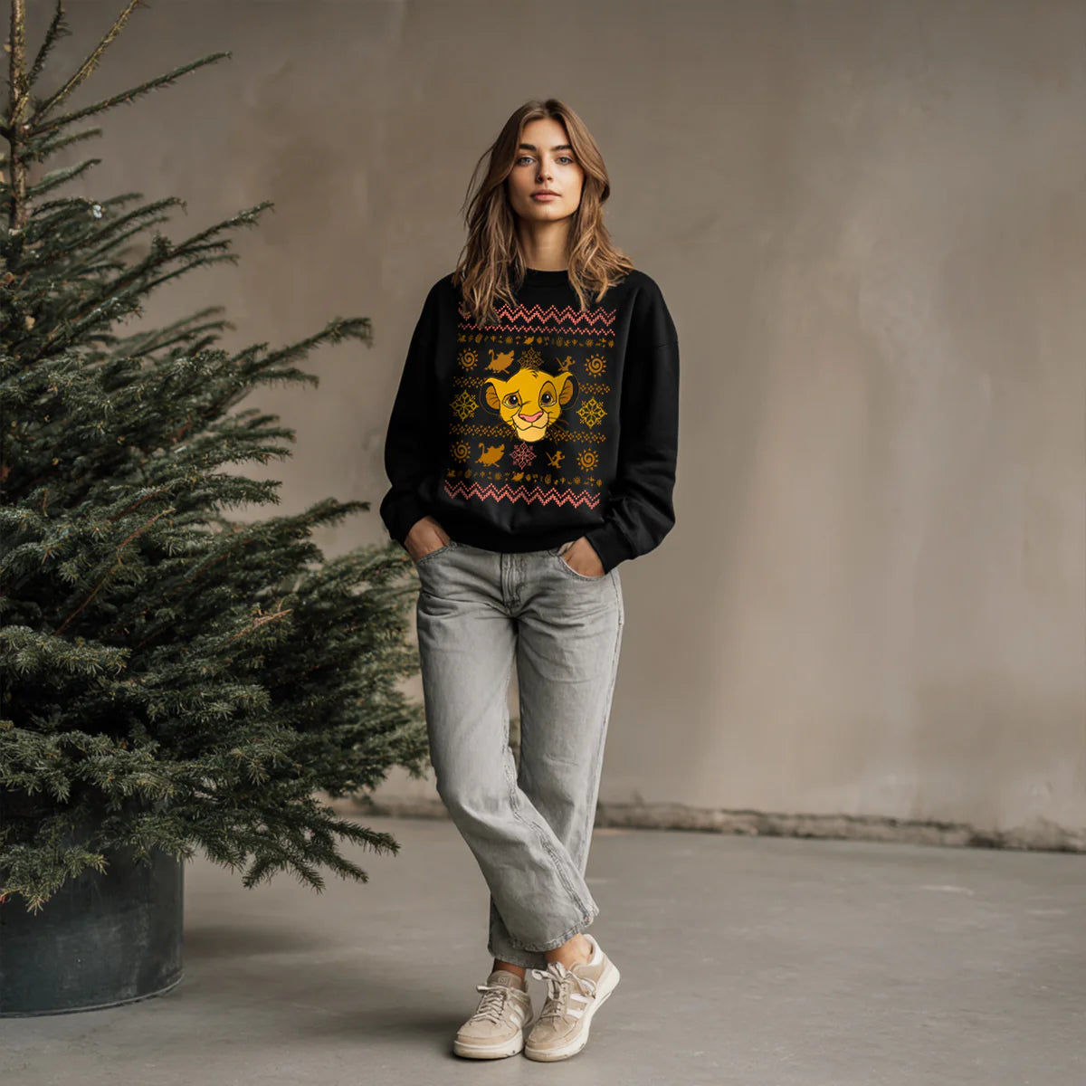 SUDADERA SIMBA UGLY PULLOVER DISNEY