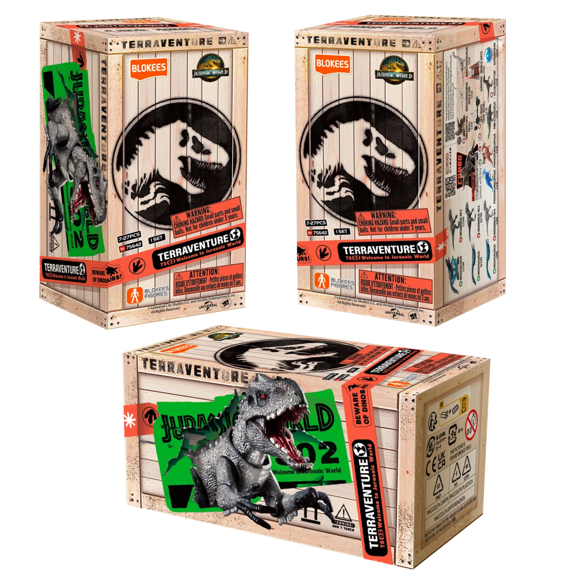 Blokees Jurassic World Terraventure Surprise: Wave 02 Unitario 75642