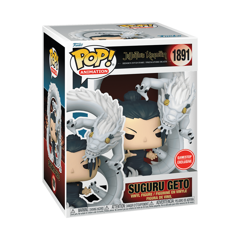 SUGURU GETO CURSED SPIRIT DRAGON (PREMIUM) EXCLUSIVO GAMESTOP #1891 : JUJUTSU KAISEN - FUNKO POP! ANIME