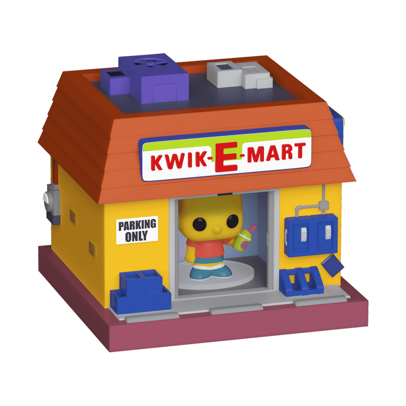 Bitty Pop! Bitty Town: Los Simpson - Bart Simpson y Kiwi-E Mart