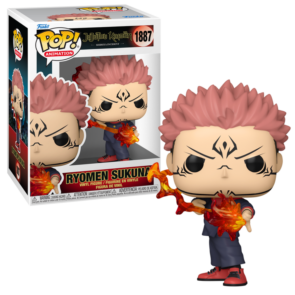 RYOMEN SUKUNA (FIRE ARROW) #1887 : JUJUTSU KAISEN - FUNKO POP! ANIMATION