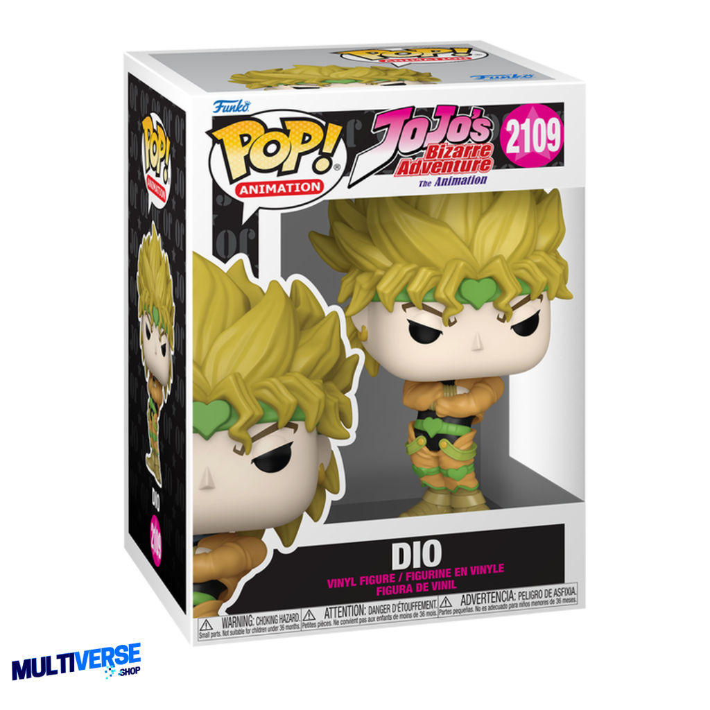 DIO #2109 : JOJO´S BIZARRE AVENTURE - FUNKO POP! ANIMATION