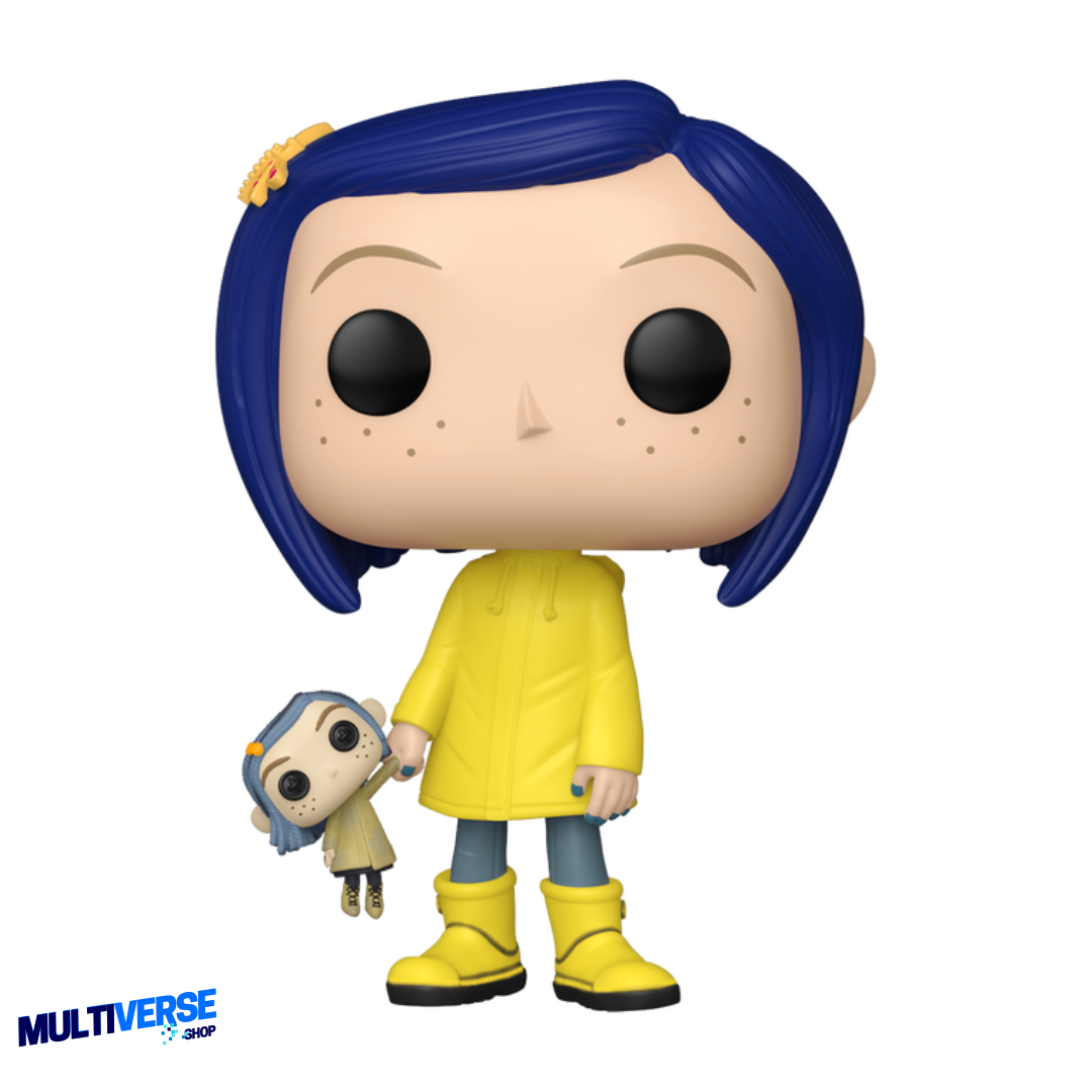 CORALINE WITH DOLL (EXCLUSIVA) #1973 : CORALINE 15TH ANIVERSARIO - FUNKO POP!  MOVIES