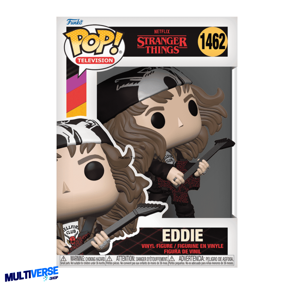 EDDIE #1462 : STRANGER THINGS - FUNKO POP! TELEVISION