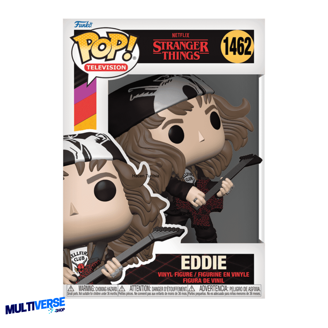 EDDIE #1462 : STRANGER THINGS - FUNKO POP! TELEVISION