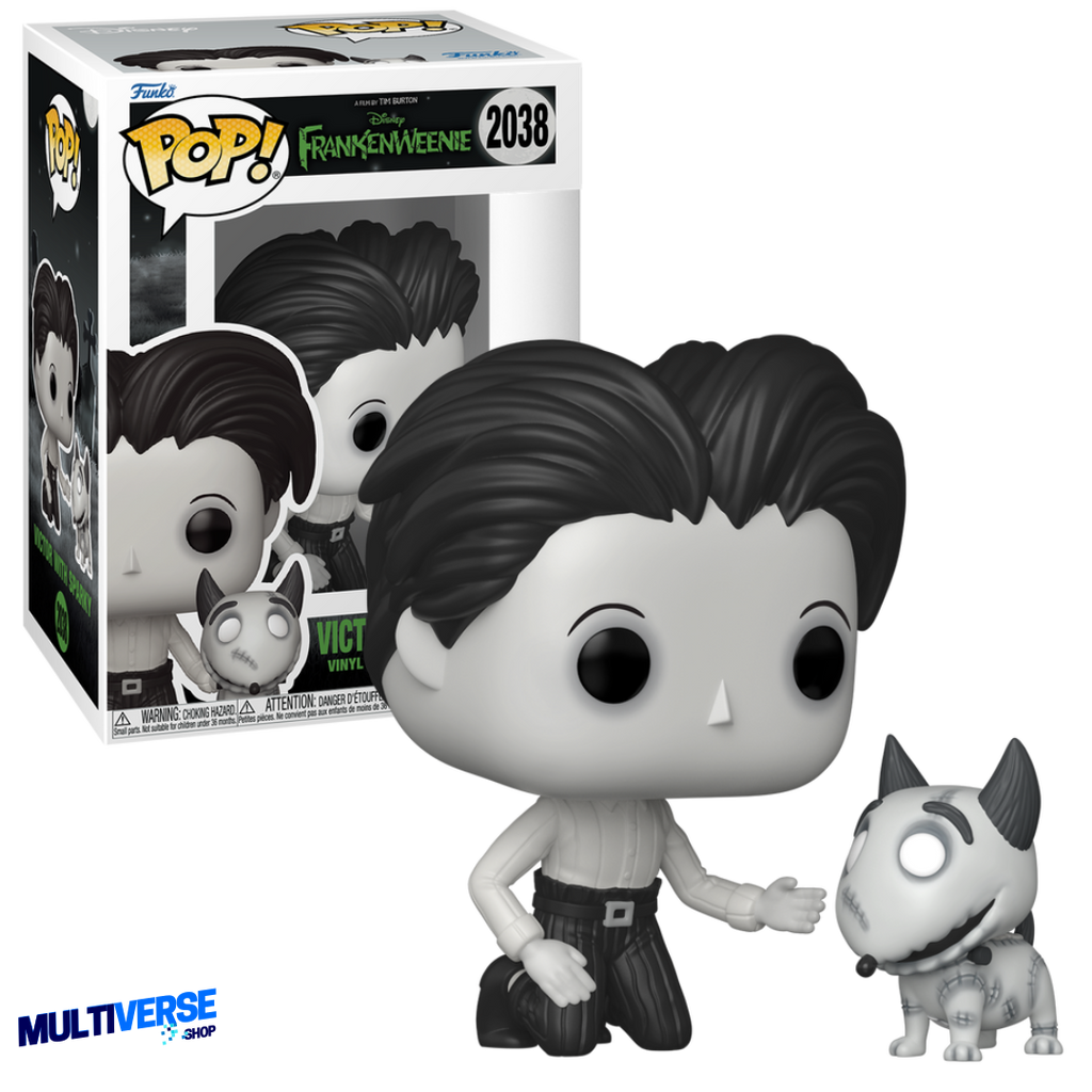 VICTOR Y SPARKY : FRANKENWEENIE - FUNKO POP! & BUDDY