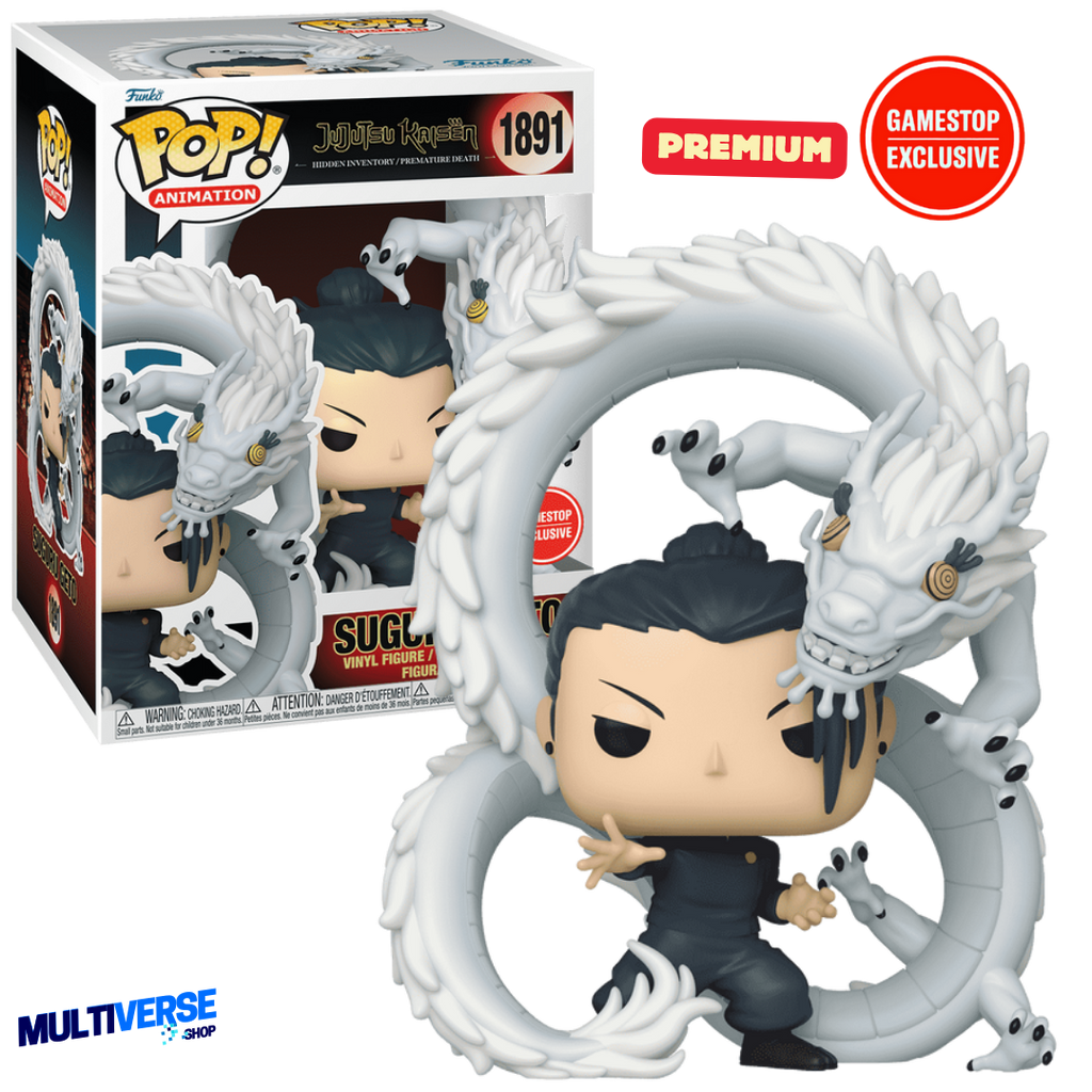 SUGURU GETO CURSED SPIRIT DRAGON (PREMIUM) EXCLUSIVO GAMESTOP #1891 : JUJUTSU KAISEN - FUNKO POP! ANIME