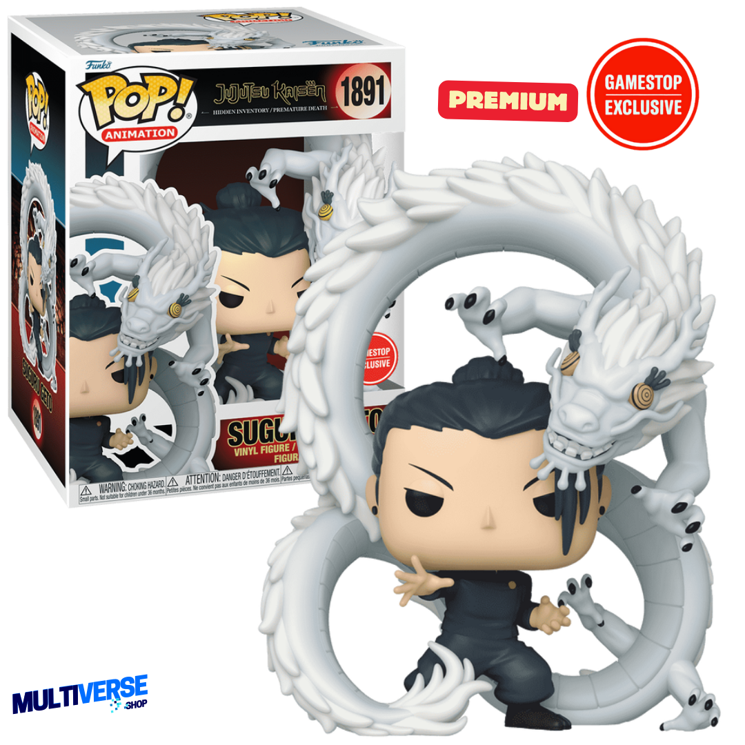 SUGURU GETO CURSED SPIRIT DRAGON (PREMIUM) EXCLUSIVO GAMESTOP #1891 : JUJUTSU KAISEN - FUNKO POP! ANIME