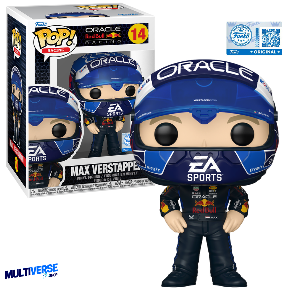 MAX VERSTAPEN WITH USA HELMET EXCLUSIVE #14 : ORACLE RED BULL RACING