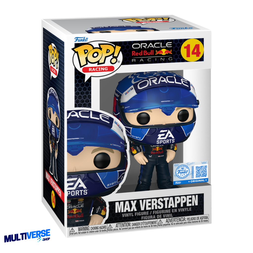 MAX VERSTAPEN WITH USA HELMET EXCLUSIVE #14 : ORACLE RED BULL RACING