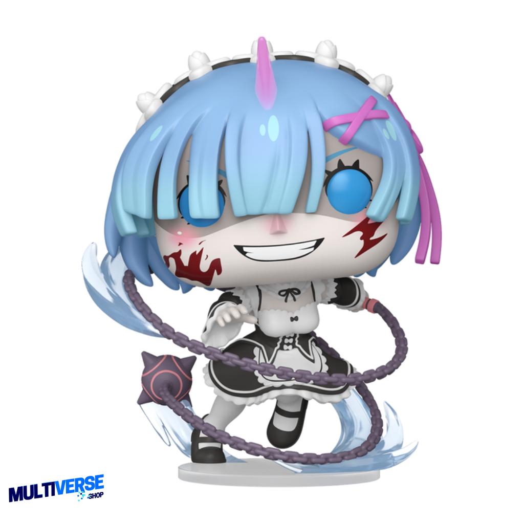 REM WITH MORNINGSTAR EXCLUSIVE (PLUS) : RE ZERO - FUNKO POP!  ANIMATION