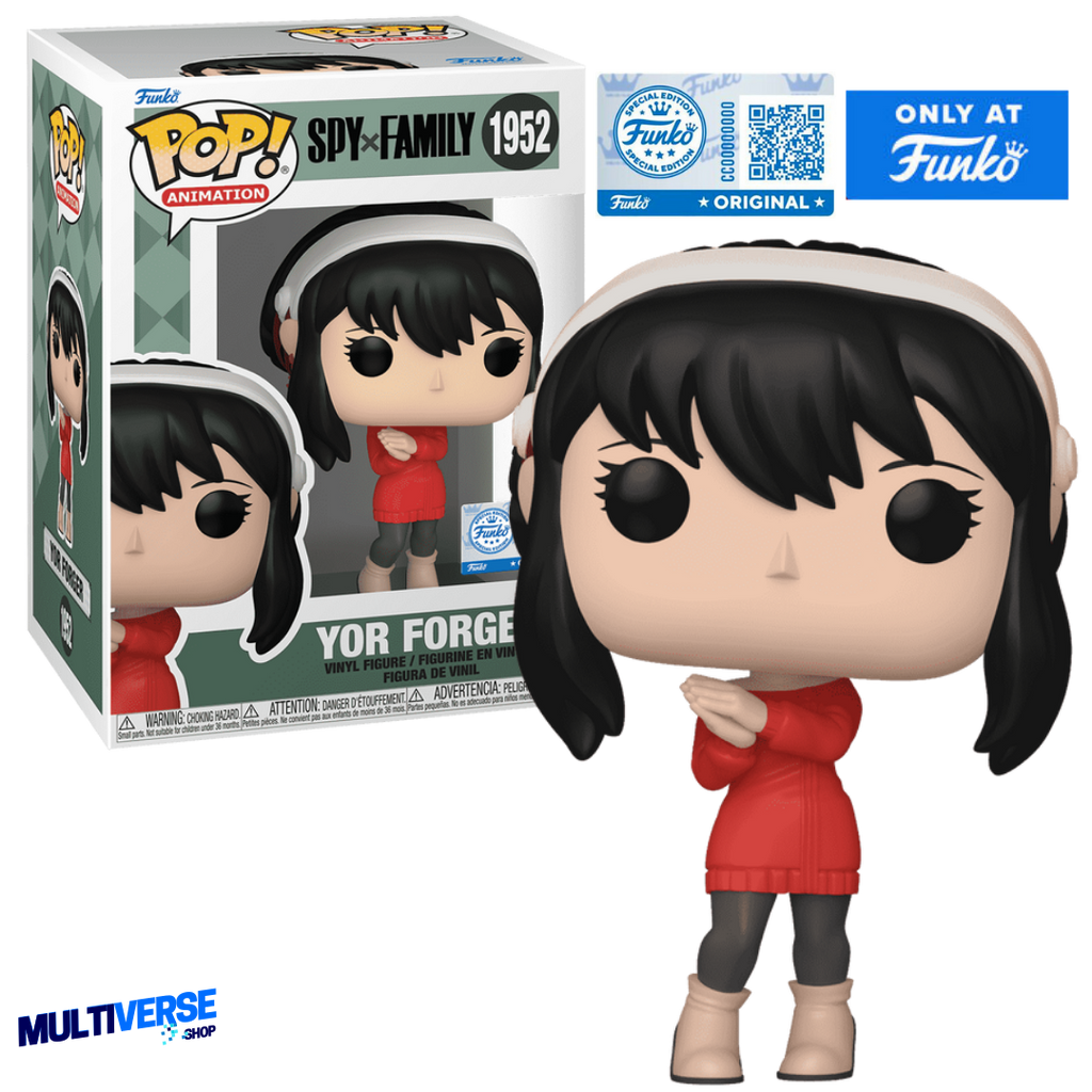 YOR FORGER RED SWEATER DRESS EXCLUSIVE #1952 : SPY X FAMILY - FUNKO POP! ANIME