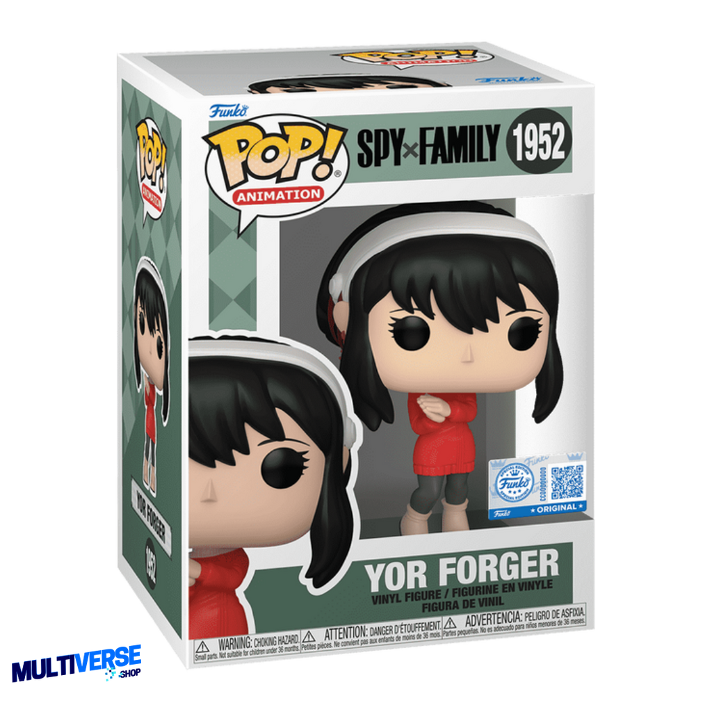 YOR FORGER RED SWEATER DRESS EXCLUSIVE #1952 : SPY X FAMILY - FUNKO POP! ANIME