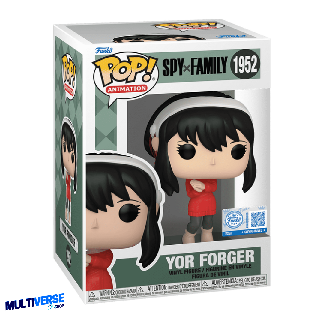 YOR FORGER RED SWEATER DRESS EXCLUSIVE #1952 : SPY X FAMILY - FUNKO POP! ANIME
