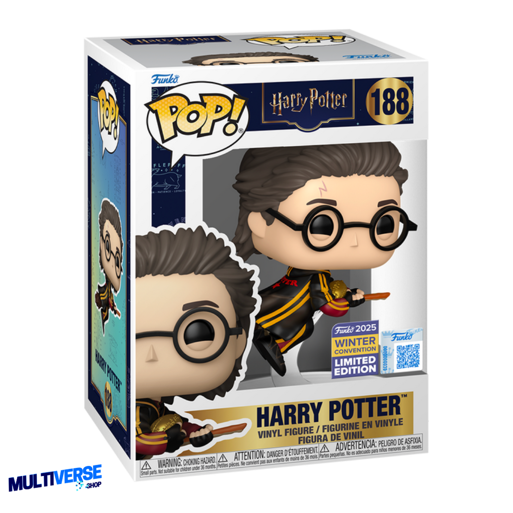 HARRY POTTER QUIDDITCH EXCLUSIVE WINTER CONVENTION #188 - FUNKO POP! MOVIES