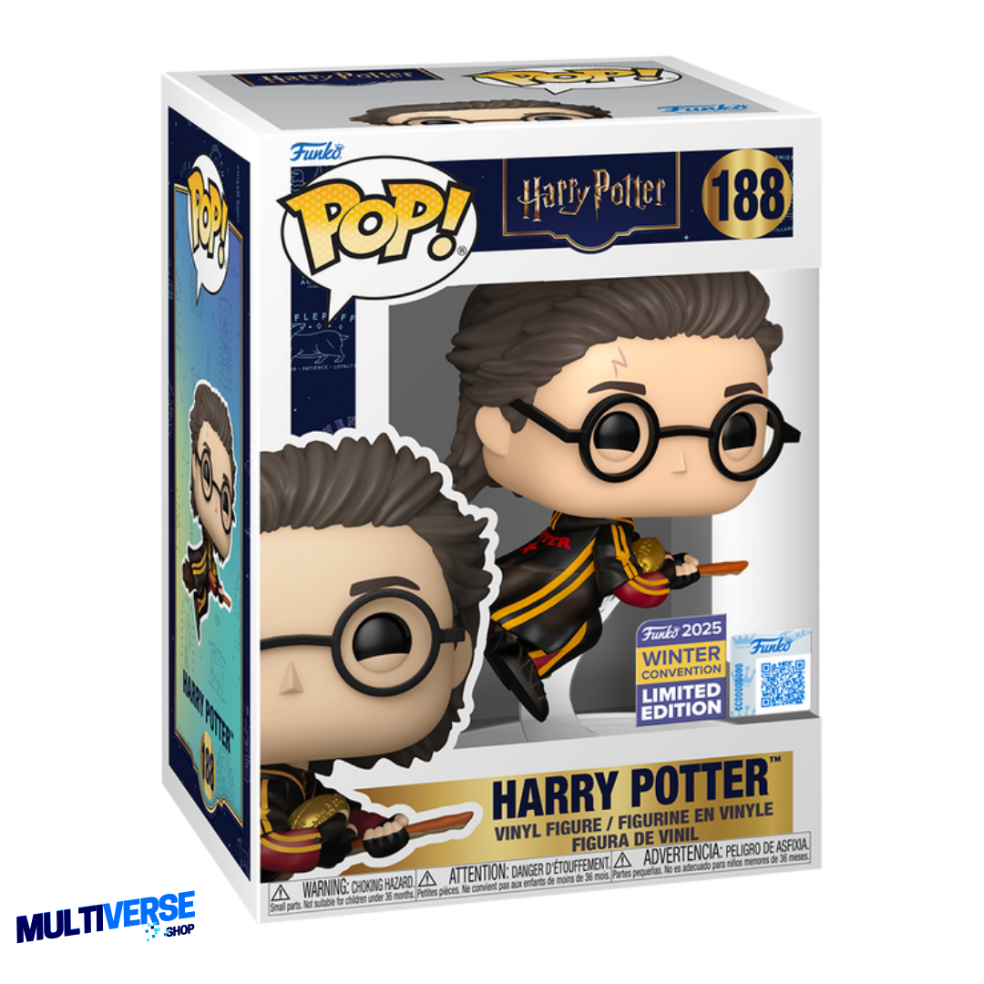HARRY POTTER QUIDDITCH EXCLUSIVE WINTER CONVENTION #188 - FUNKO POP! MOVIES
