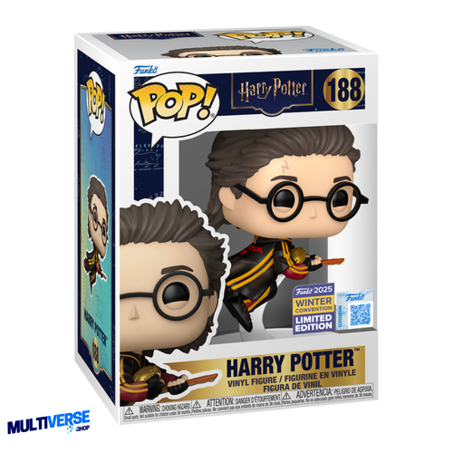 HARRY POTTER QUIDDITCH EXCLUSIVE WINTER CONVENTION #188 - FUNKO POP! MOVIES
