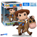 WOODY ON BULLSEYE DELUXE EXCLUSIVE 30TH ANNIVERSARY #1597 : TOY STORY - FUNKO POP! RIDES