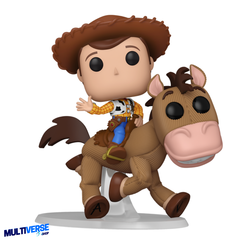WOODY ON BULLSEYE DELUXE EXCLUSIVE 30TH ANNIVERSARY #1597 : TOY STORY - FUNKO POP! RIDES