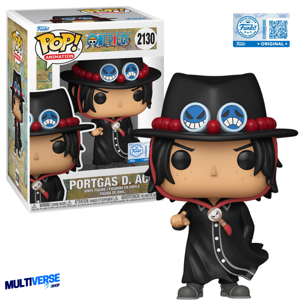 PORTGAS D. ACE EXCLUSIVE #2130 : ONE PIECE - FUNKO POP! ANIME