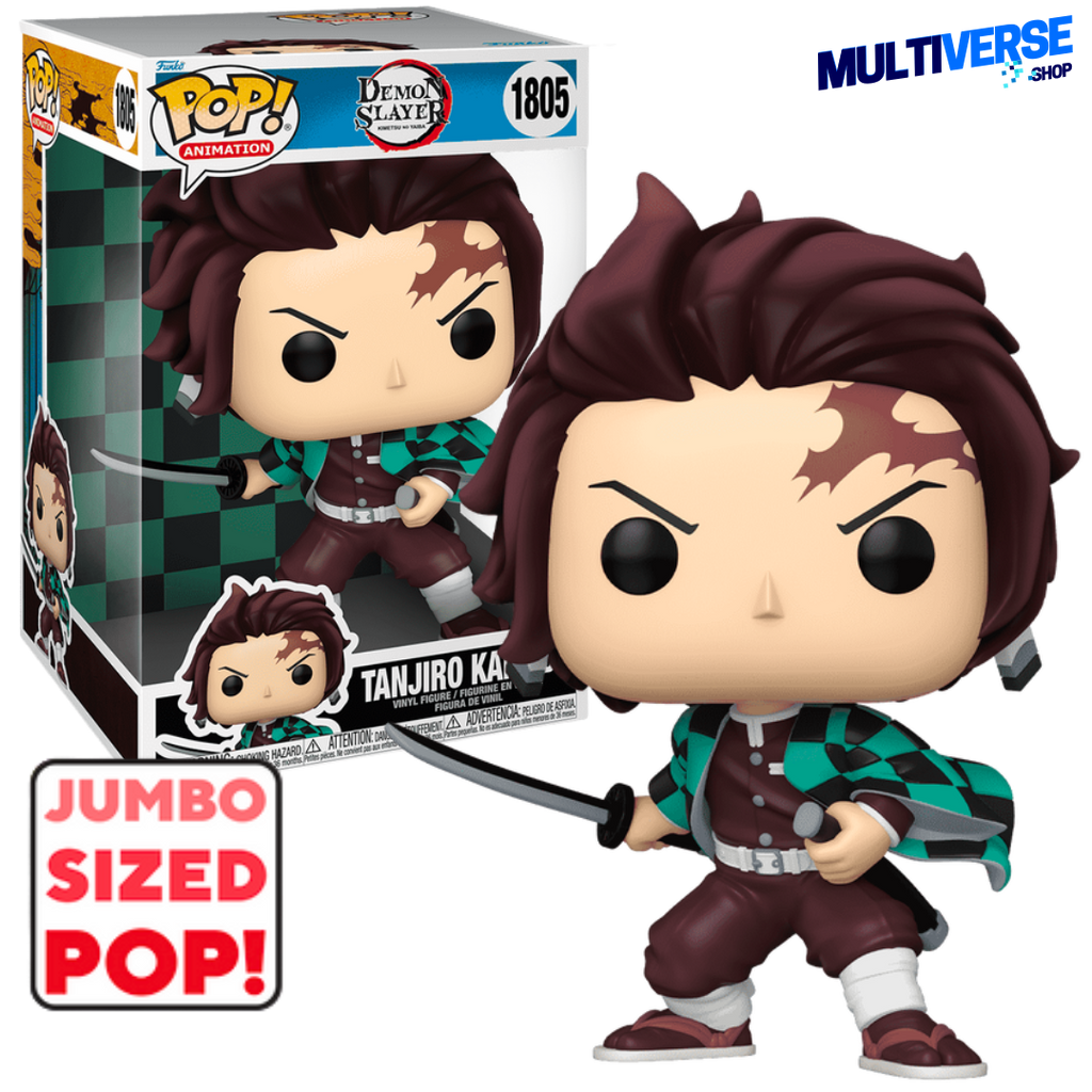 TANJIRO 10 PULGADAS : DEMON SLAYER - FUNKO POP! JUMBO