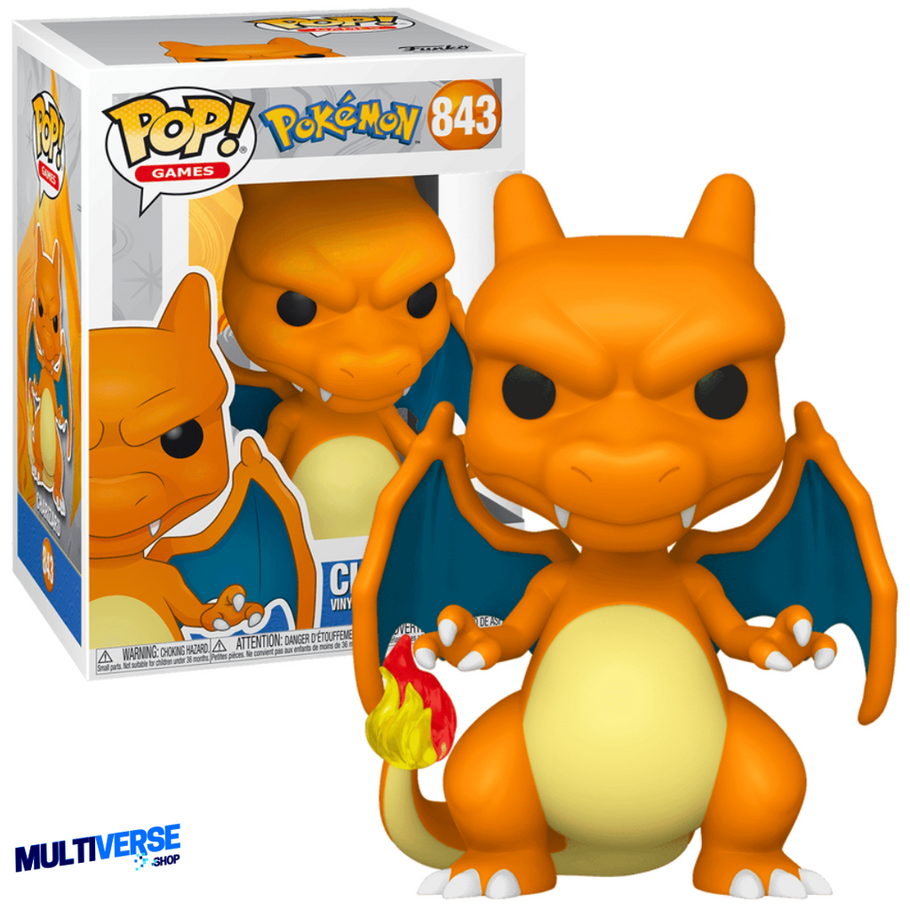 CHARIZARD #843 : POKEMON FUNKO POP! GAMES