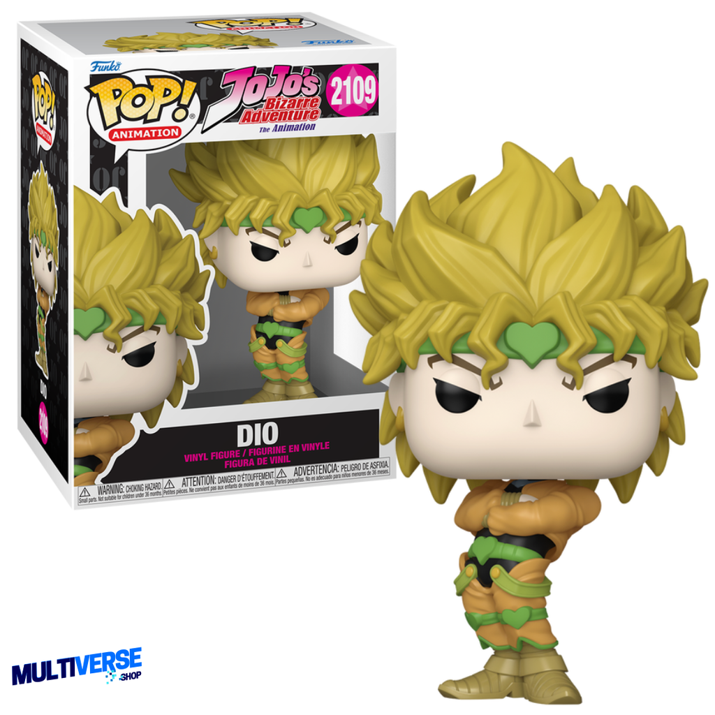 DIO #2109 : JOJO´S BIZARRE AVENTURE - FUNKO POP! ANIMATION
