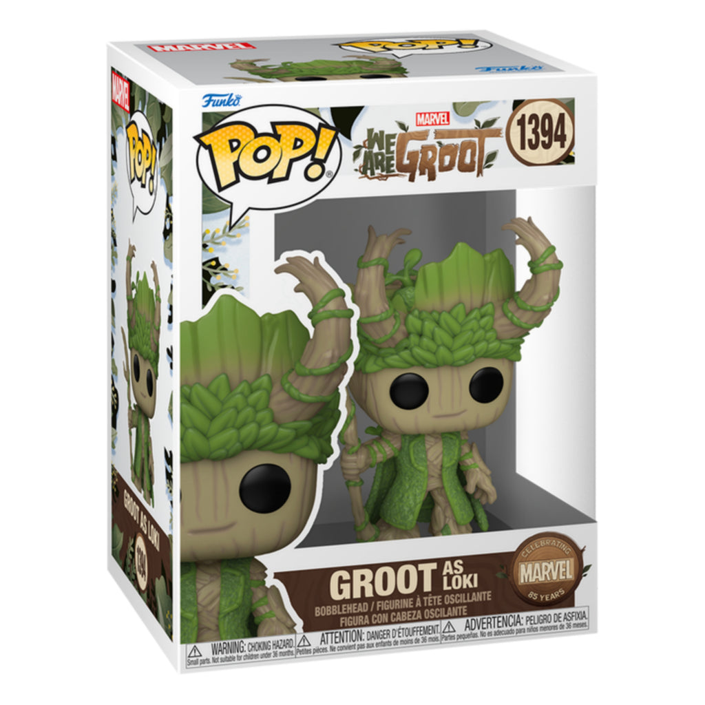 Groot como Loki 1394 : We are Groot - Funko Pop! Marvel