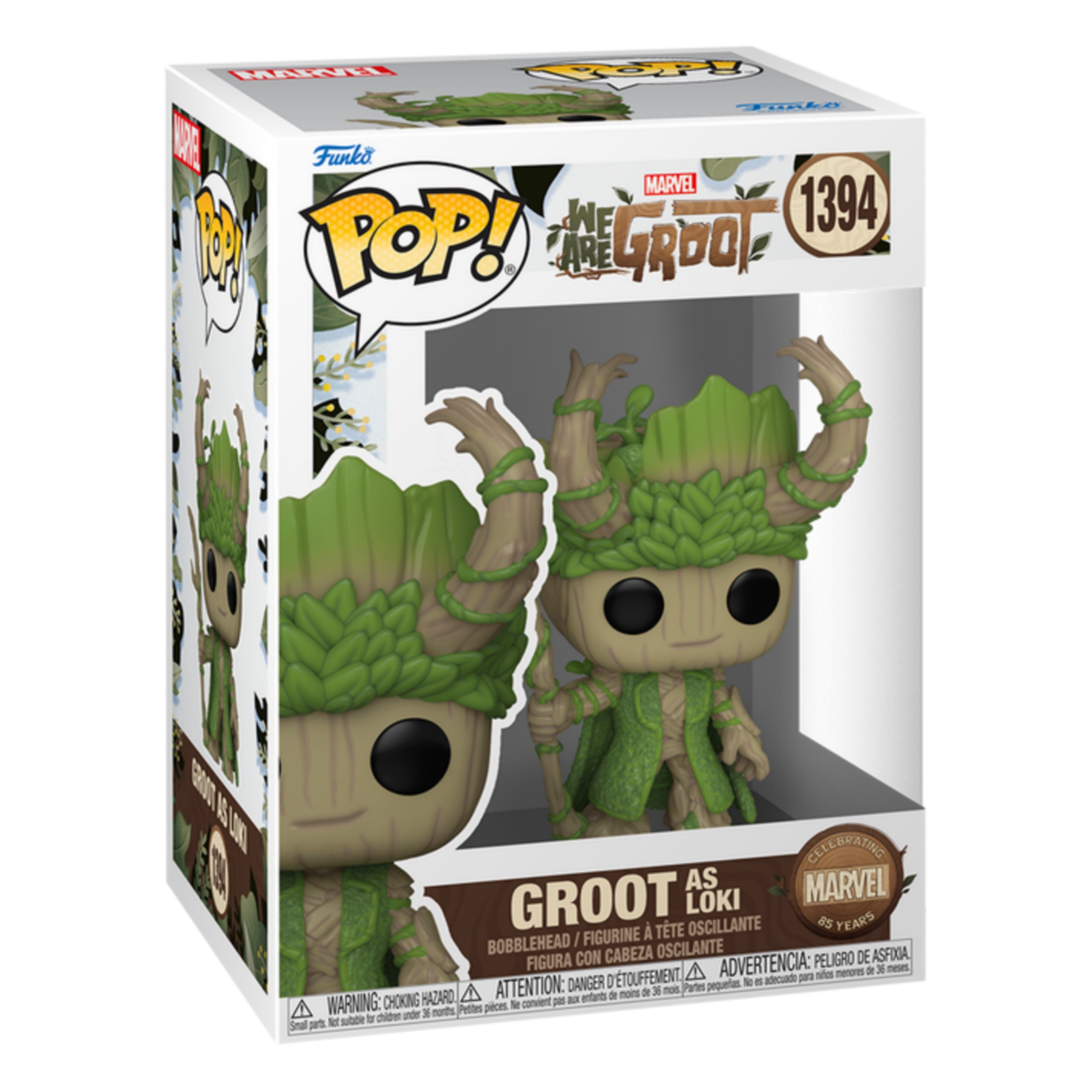 Groot como Loki 1394 : We are Groot - Funko Pop! Marvel