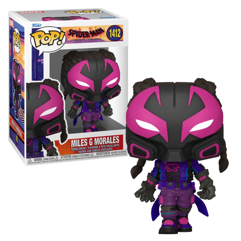 MILES G MORALES 1412 : SPIDER-MAN ACROSS THE SPIDER-VERSE - FUNKO POP!