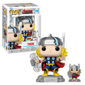 Cómic Thor con Pin 1190 : Avengers 60 Aniversario Exclusivo - Funko Pop! Marvel