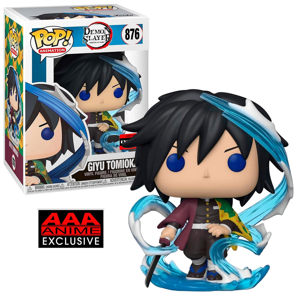 GYU TOMIOKA EXCLUSIVO AAA ANIME #876 : DEMON SLAYER - FUNKO POP! ANIMATION