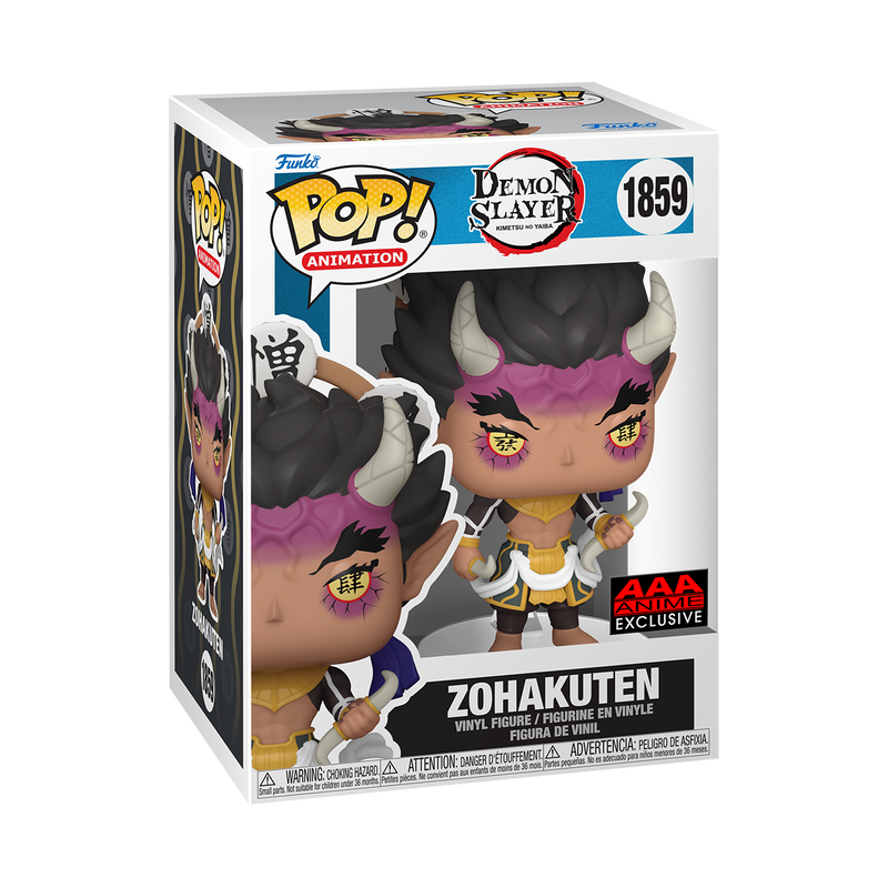 ZOHAKUTEN AAA EXCLUSIVE #1859 : DEMON SLAYER - FUNKO POP! ANIMATION