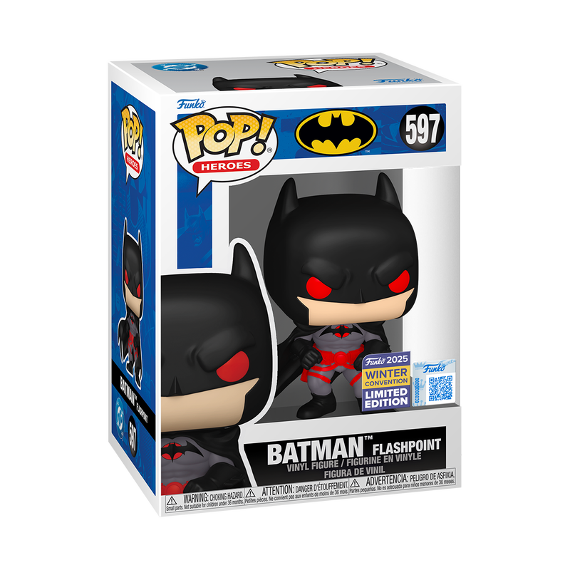 BATMAN FLASHPOINT EXCLUSIVO NYCC WINTER CONVENTION #597 : DC COMICS - FUNKO POP! HEROES