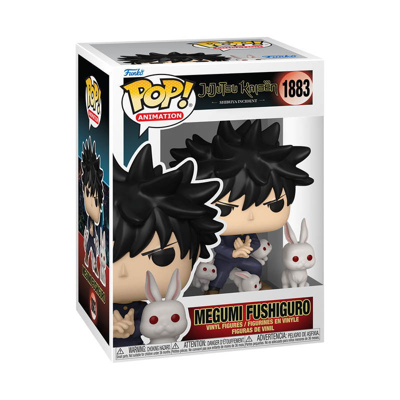MEGUMI FUSHIGURO WITH RABBITS #1883 : JUJUTSU KAISEN - FUNKO POP! & BUDDY ANIMATION