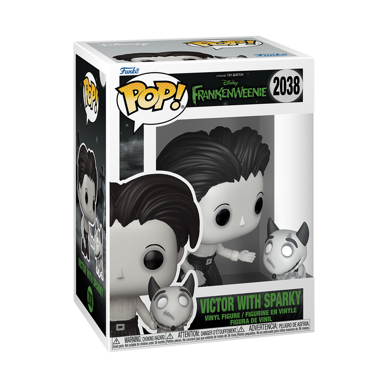 VICTOR Y SPARKY : FRANKENWEENIE - FUNKO POP! & BUDDY