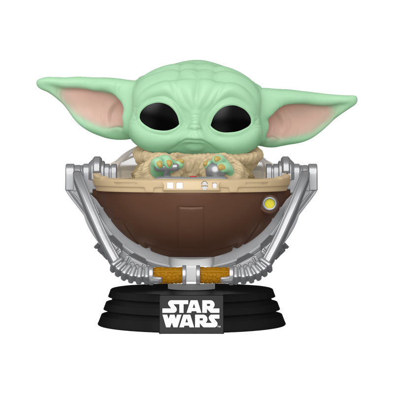 GROGU EN SU CARRITO #823 : STAR WARS THE MANDALORIA  AND GROGU - FUNKO POP