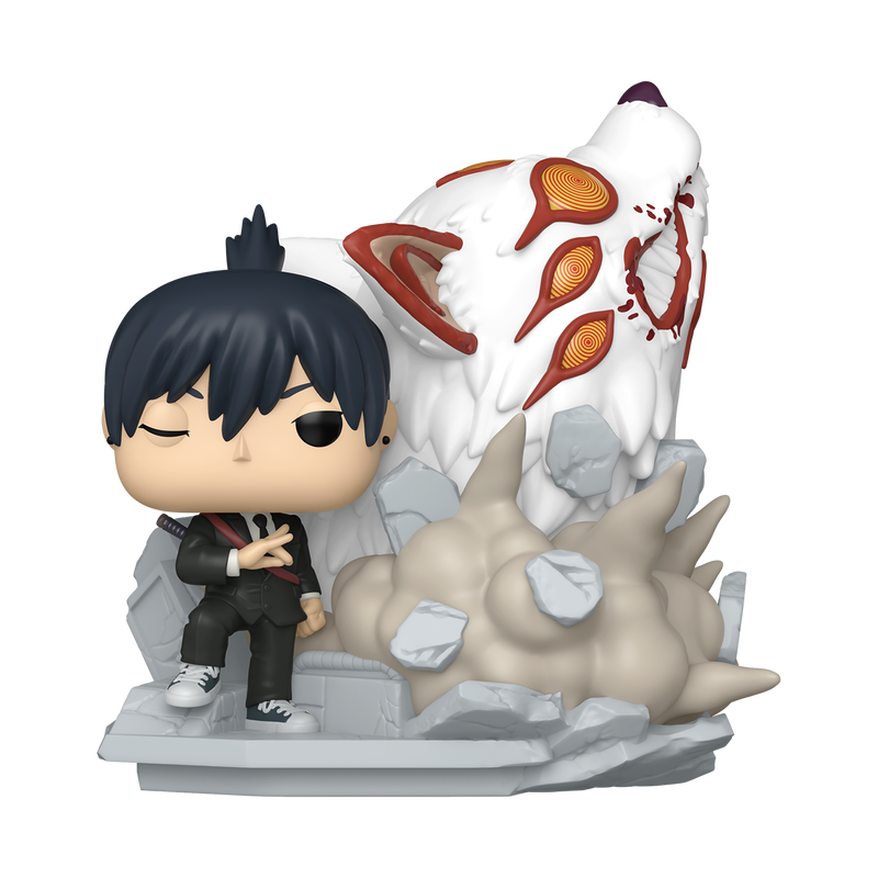 AKI HAYAKAWA WITH FOX DEVIL (MOMENT) : CHAINSAW MAN - FUNKO POP! ANIME