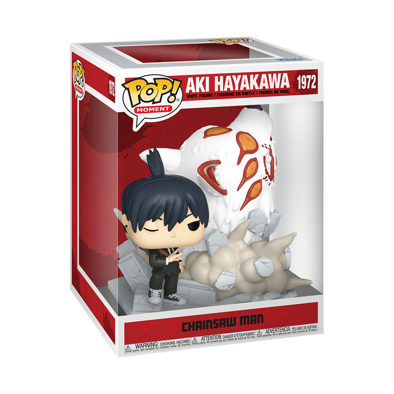 AKI HAYAKAWA WITH FOX DEVIL (MOMENT) : CHAINSAW MAN - FUNKO POP! ANIME