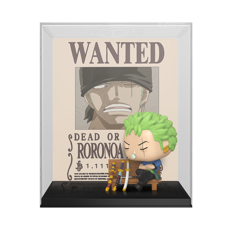 RORONOA ZORO POSTER (WANTED) #2124 : ONE PIECE - FUNKO POP! ANIME
