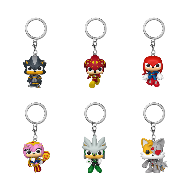 Funko Pop Keychain: Justice League Sonic