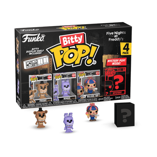 Bitty Pop! Five Nights at Freddy's 4-Pack Series 3