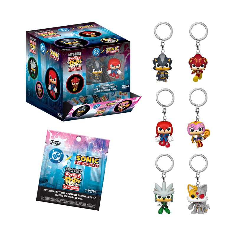 Funko Pop Keychain: Justice League Sonic