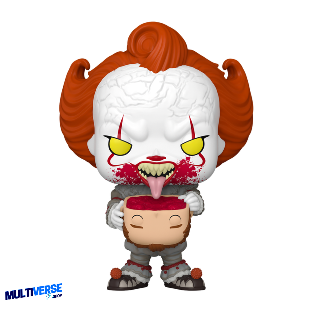 PENNYWISE WITH HEAD EXCLUSIVE #1748 : WELCOME TO DERRY - FUNKO POP! TELEVISION