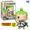 RORONOA ZORO (GITD) EXCLUSIVO VOLCANO X #923 : ONE PIECE - FUNKO POP! ANIMATION
