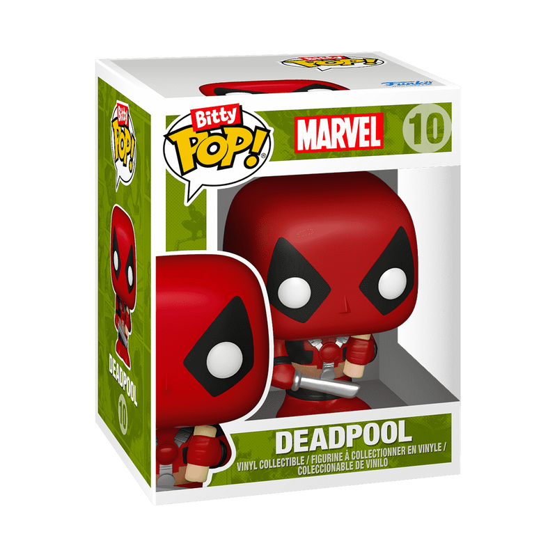 DEADPOOL CON CARRO DE CHIMICHANGAS : MARVEL - FUNKO POP BITTY RIDE