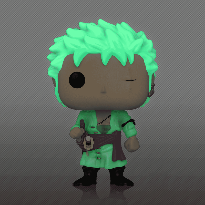 RORONOA ZORO (GITD) EXCLUSIVO KODY : ONE PIECE - FUNKO POP! ANIMATION