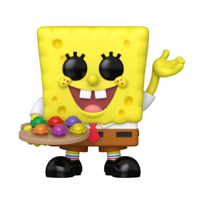 BOB ESPONJA COLORBURGUERS EXCLUSIVO GLOW IN THE DARK #2312 : SPONGE BOB
