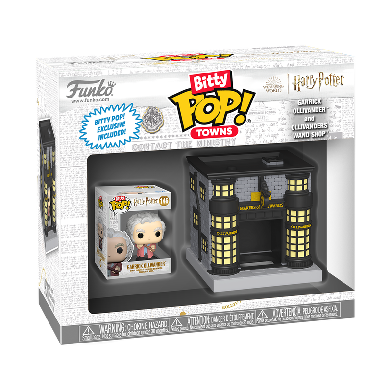OLLIVANDERS TIENDA DE VARITAS : HARRY POTTER - FUNKO BITTY POP TOWN