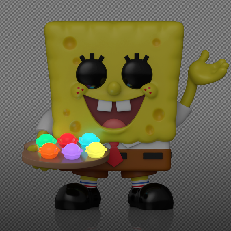 BOB ESPONJA COLORBURGUERS EXCLUSIVO GLOW IN THE DARK #2312 : SPONGE BOB